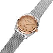 Jason Hyde Amber 36mm Beige Mesh - Watches.com - JH20020