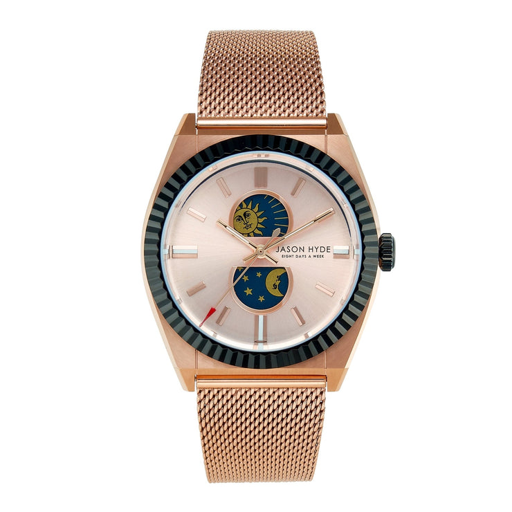 Jason Hyde Lunatico 40mm Rose Gold - Watches.com - JH41008