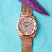 Jason Hyde Ruby - Eight Rose Gold Pink - Watches.com - JH20042