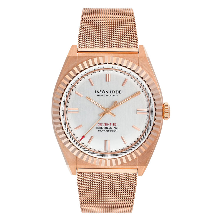 Jason Hyde Uno 40mm Rose Gold - Watches.com - JH10007