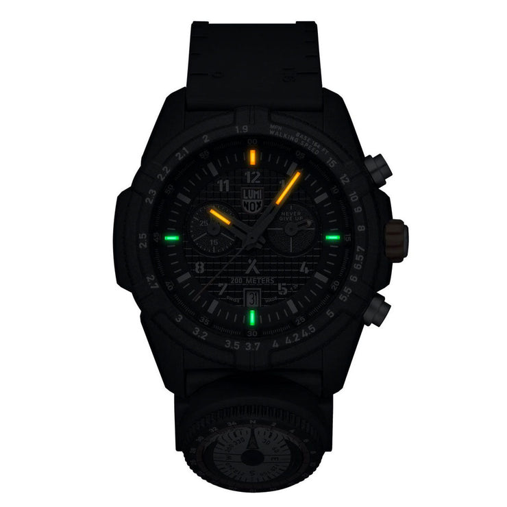 Luminox Swiss 3782.MI Bear Grylls Compass All Black - Watches.com - 3782MI