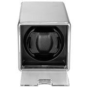 Mainspring Astronomy Alumina Single - Slot Watch Winder Silver - Watches.com - MS - ALUWINDER - 01