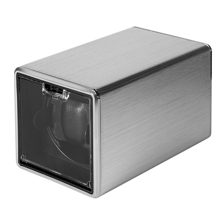 Mainspring Astronomy Alumina Single - Slot Watch Winder Silver - Watches.com - MS - ALUWINDER - 01