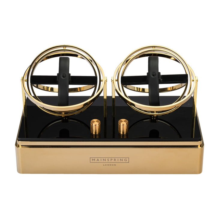 Mainspring Astronomy Dualism Watch Winder Gold - Watches.com - MS - WBOX1 - 02