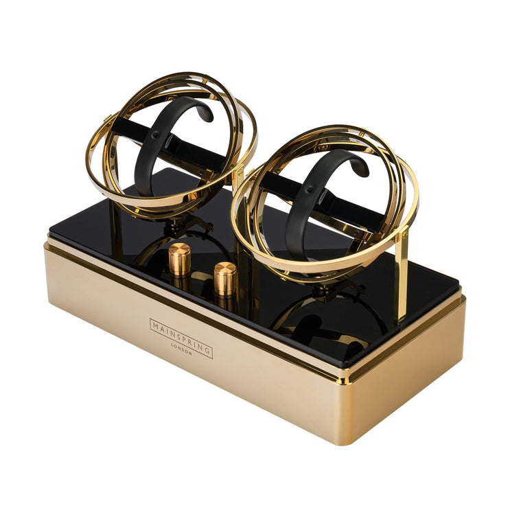 Mainspring Astronomy Dualism Watch Winder Gold - Watches.com - MS - WBOX1 - 02