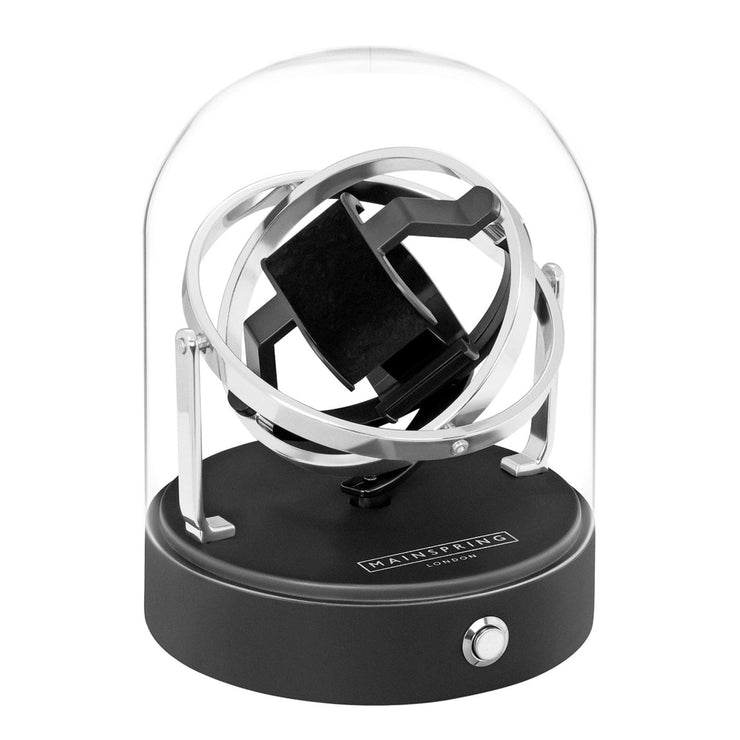 Mainspring Astronomy Gyroscope Watch Winder Silver Mercury - Watches.com - MS - WIN - GYR1 - 05