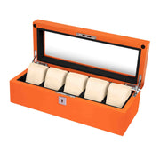 Mainspring Monte Carlo 5 - Slot Collector Box Orange - Watches.com - MS - BOX - RAC5 - 03