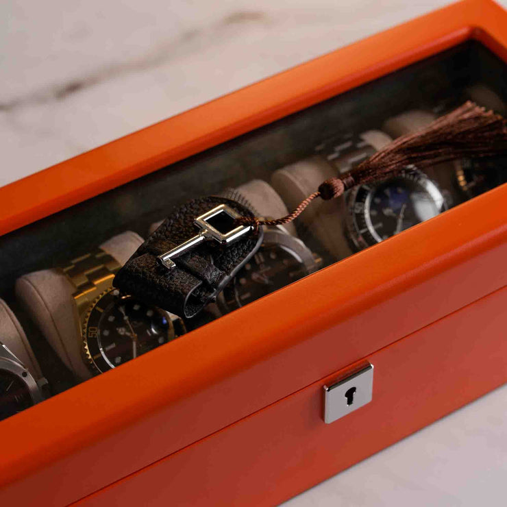 Mainspring Monte Carlo 5 - Slot Collector Box Orange - Watches.com - MS - BOX - RAC5 - 03