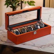 Mainspring Monte Carlo 5 - Slot Collector Box Orange - Watches.com - MS - BOX - RAC5 - 03