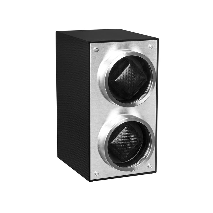 Mainspring Raceday Flemington Dual Slot Watch Winder Asphalt Black - Watches.com - MS - WIN - RAC2 - 02