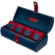 Mainspring Raceday Podium 4 - Piece Watch Box Naval Blue - Watches.com - MS - 101 - WR1 - 01