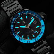 Manufaktur Waldhoff Atlas GMT SS North Sea - Watches.com - MW - 23C - SS