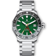 Manufaktur Waldhoff Atlas GMT SS Vanuatu - Watches.com - MW - 23G - SS