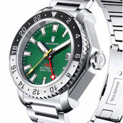 Manufaktur Waldhoff Atlas GMT SS Vanuatu - Watches.com - MW - 23G - SS