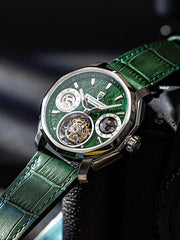 Manufaktur Waldhoff Continental SS Emerald - Watches.com - MW - 17G