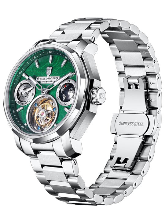 Manufaktur Waldhoff Continental SS Emerald angled shot picture