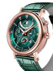 Manufaktur Waldhoff Multimatic Emerald - Watches.com - MW - 03 N