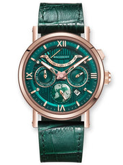 Manufaktur Waldhoff Multimatic II Emerald Malachite Limited - Watches.com - MW16 - GM