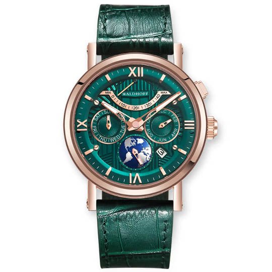 Manufaktur Waldhoff Multimatic II Emerald - Watches.com - MW - 16G