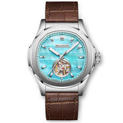 Manufaktur Waldhoff Navigator Automatic Arctic Blue - Watches.com - 