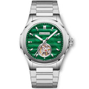 Manufaktur Waldhoff Navigator Automatic Emerald SS - Watches.com - 