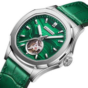 Manufaktur Waldhoff Navigator Automatic Malachite - Watches.com - 