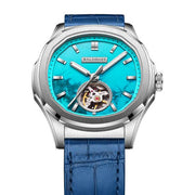 Manufaktur Waldhoff Navigator Automatic Turquoise - Watches.com - 