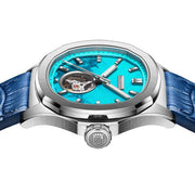 Manufaktur Waldhoff Navigator Automatic Turquoise - Watches.com - 