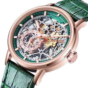 Manufaktur Waldhoff Pioneer Automatic Emerald - Watches.com - 