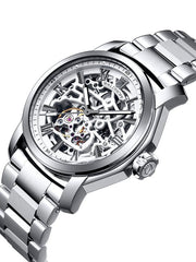 Manufaktur Waldhoff Republic II Diamond SS Silver - Watches.com - MW - 24A - SS