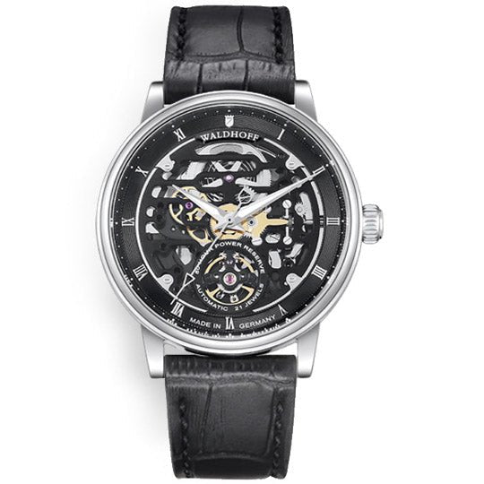 Manufaktur Waldhoff The Capital Obsidian Black - Watches.com - MW - 06D