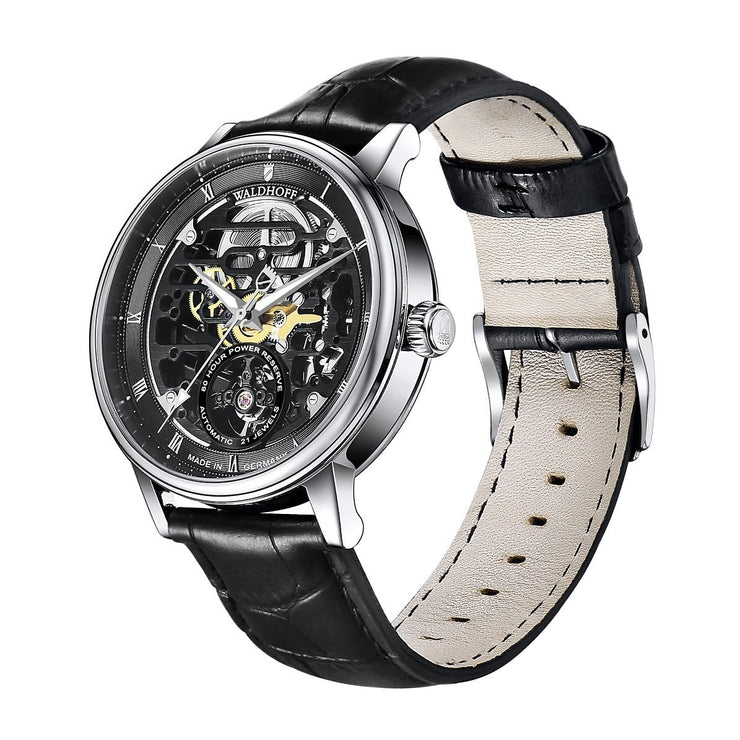 Manufaktur Waldhoff The Capital Obsidian Black - Watches.com - MW - 06D