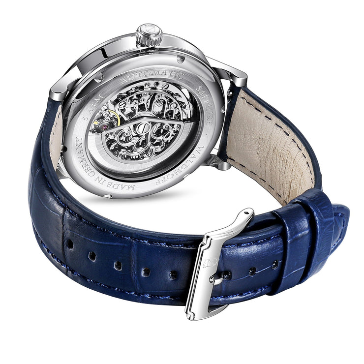 Manufaktur Waldhoff The Capital Royal Blue - Watches.com - MW - 06B