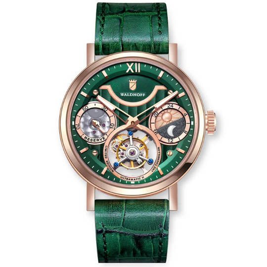 Manufaktur Waldhoff Ultramatic II Emerald - Watches.com - MW15 - GM