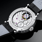 Manufaktur Waldhoff Ultramatic II Tourbillon Diamond Silver - Watches.com - 