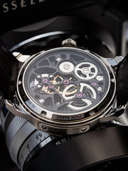 Manufaktur Waldhoff Vanguard V8 Tourbillon Dark Slate - Watches.com - MW - 9B