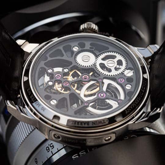 Manufaktur Waldhoff Vanguard V8 Tourbillon Dark Slate - Watches.com - MW - 9B