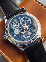 Manufaktur Waldhoff Vanguard V8 Tourbillon Dark Slate - Watches.com - MW - 9B