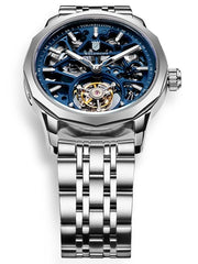 Manufaktur Waldhoff Vanguard V8 Tourbillon Royal Blue - Watches.com - 62c6f00aeb0d5