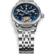 Manufaktur Waldhoff Vanguard V8 Tourbillon Royal Blue - Watches.com - 62c6f00aeb0d5