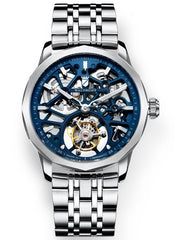 Manufaktur Waldhoff Vanguard V8 Tourbillon Royal Blue - Watches.com - 62c6f00aeb0d5