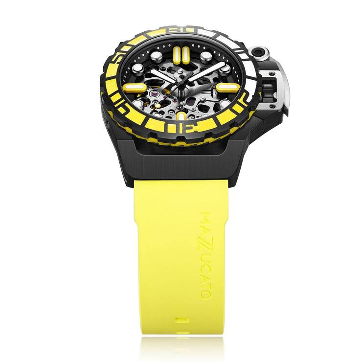 Mazzucato RIM SUB Automatic Yellow - Watches.com - DIVER - SK4 - YL