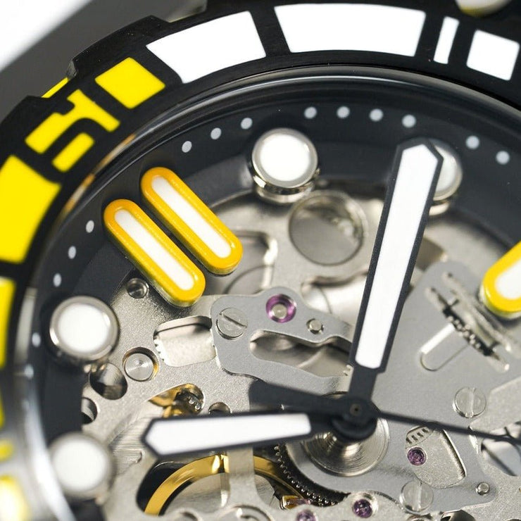 Mazzucato RIM SUB Automatic Yellow - Watches.com - DIVER - SK4 - YL