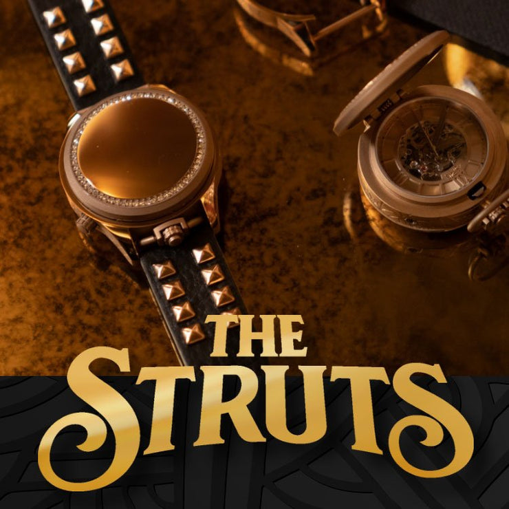 Misfit Imprint X The Struts Black Gold Limited Edition Set - Watches.com - CB1012SET