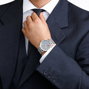 Mondaine Classic 40mm Gray SS - Watches.com - A660.30360.80SBJ