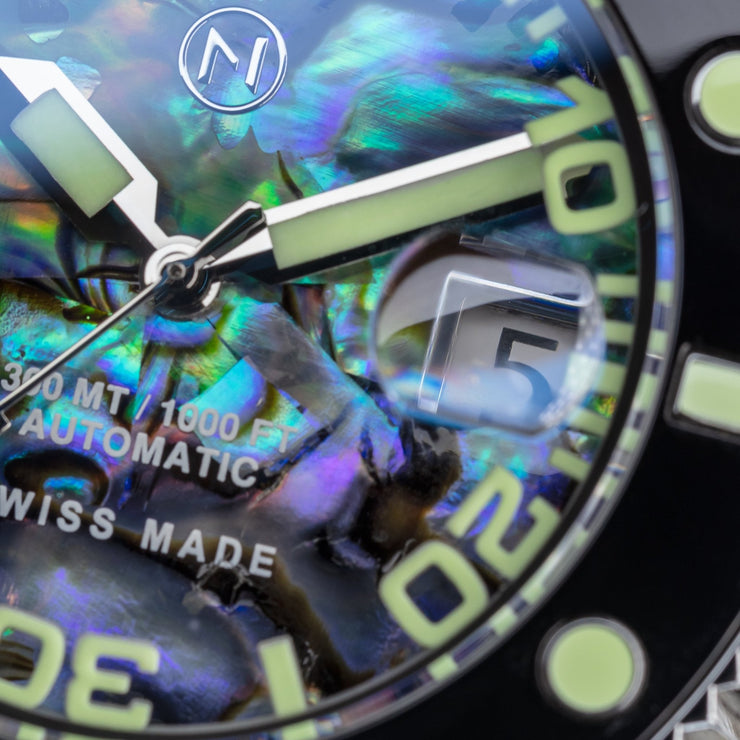 Nove NOVE Atlantean I001-02 Swiss Automatic Abalone