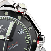 Nove Marine Swiss Automatic M001 - 07 Slate - Watches.com - M001 - 07