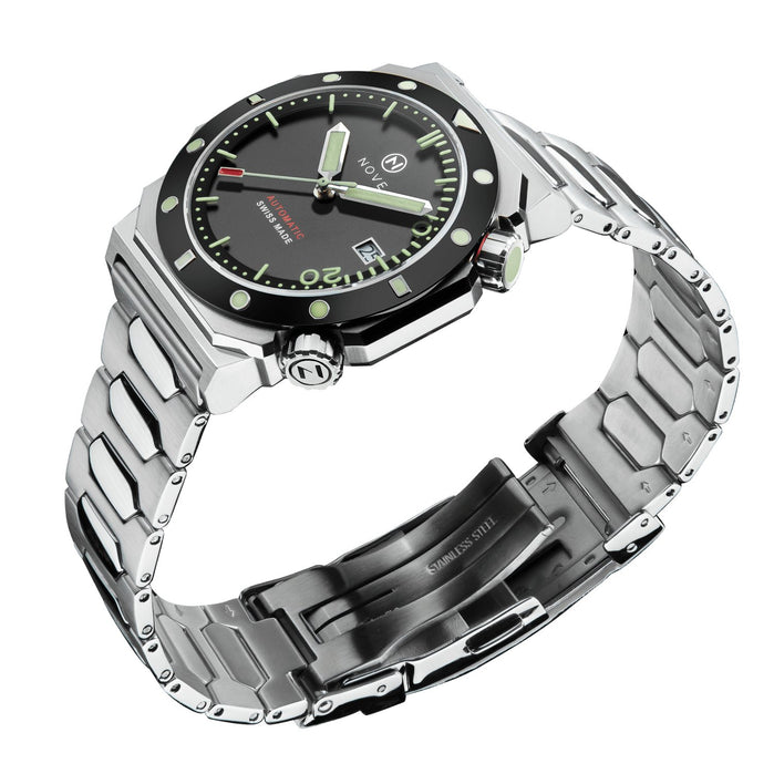 Nove Marine Swiss Automatic M001-07 Slate angled shot picture