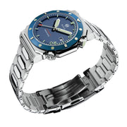 Nove Marine Swiss Automatic M003 - 07 Blue - Watches.com - M003 - 07