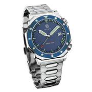 Nove Marine Swiss Automatic M003 - 07 Blue - Watches.com - M003 - 07